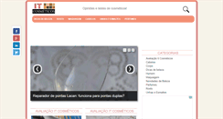 Desktop Screenshot of itcosmeticos.com.br